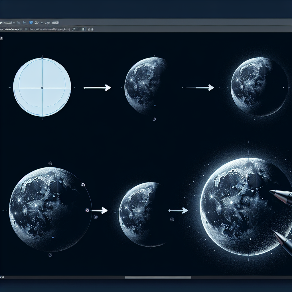 How to Draw a Moon in Adobe Illustrator