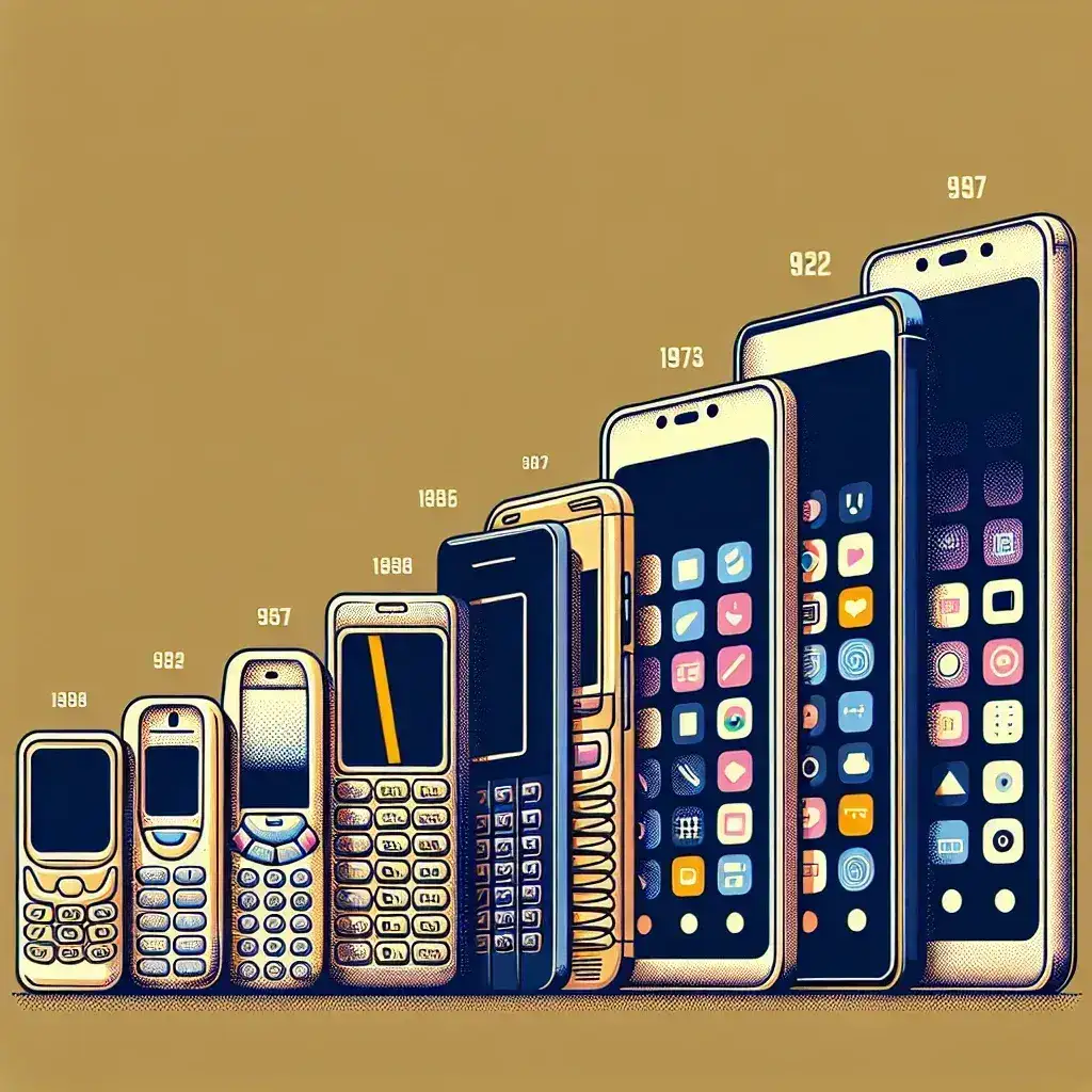 How did touchscreens impact the development of smartphones?