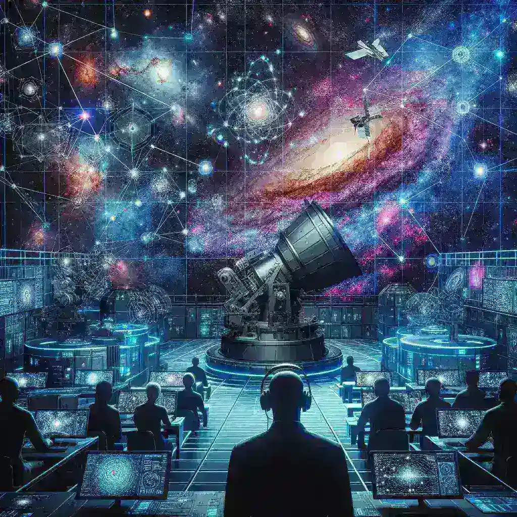 Deep Space Observatories Adopting AI Models for Real-Time Galaxy Mapping